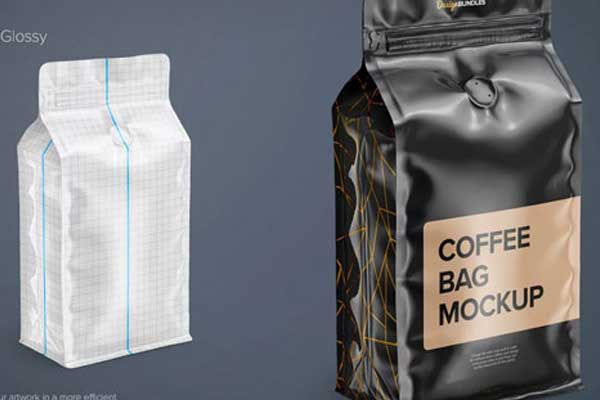 Simple Coffee Bag Mockups – Free & Premium PSD, Ai, Vector, EPS, PNG, TIFF Formats Download